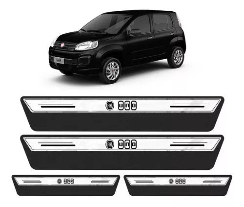 Cubre Zócalo Resinado Platinum Fiat Uno Way Evo