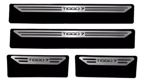Cubre Zócalo Acero Inoxidable Chery Tiggo 7