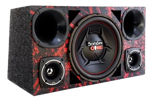 Caja Trio Bomber One + 2 Driver + 2 Tweeter + Modulo