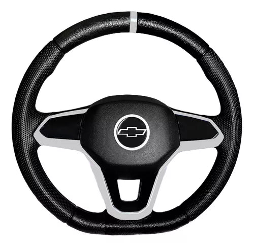 Volante Deportivo Super Surf Chevrolet Logo Negro