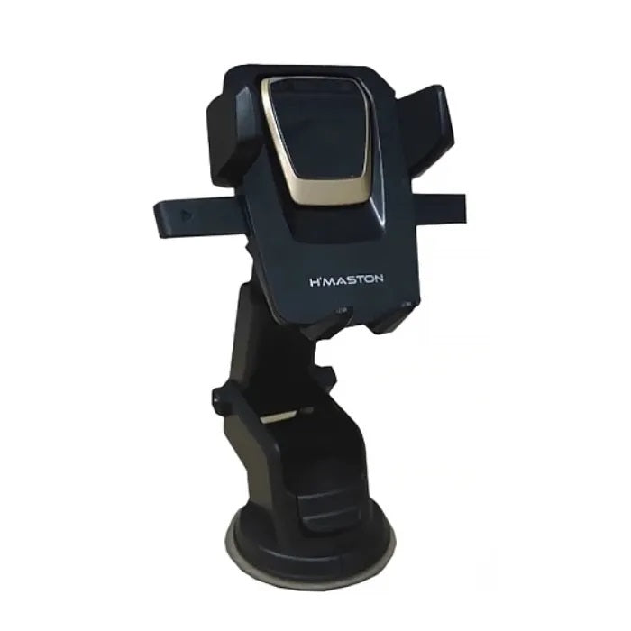 Soporte Celular Vehículo Giro 360 Grados Universal Negro