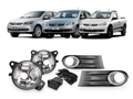 Kit Faros Camineros + Botón Modelo Original Gol Saveiro G5 2009/2012
