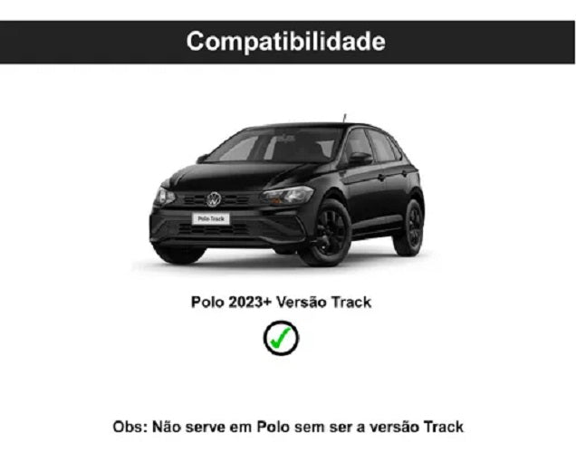 Aplique Rejilla Delantera + Paragolpe Polo Track 2023 2024