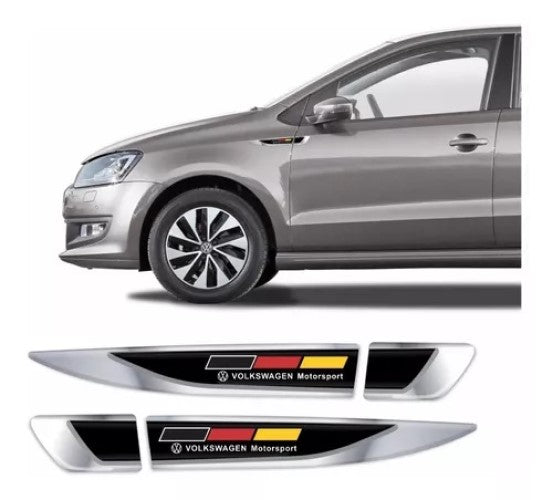 Emblema Lateral Resinado Volkswagen Motors