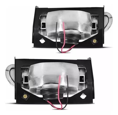 Kit Faros Camineros + Botón Universal Gol Saveiro Parati G2 1995/1999