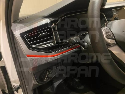 Aplique Interior  Nivus Color Rojo