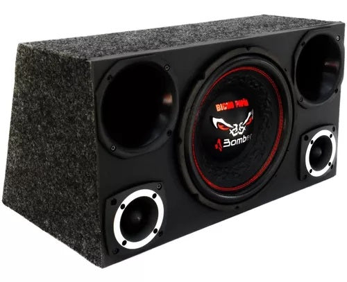 Caja Trio Bomber Bicho Papao + 2 Driver + 2 Tweeter + Modulo