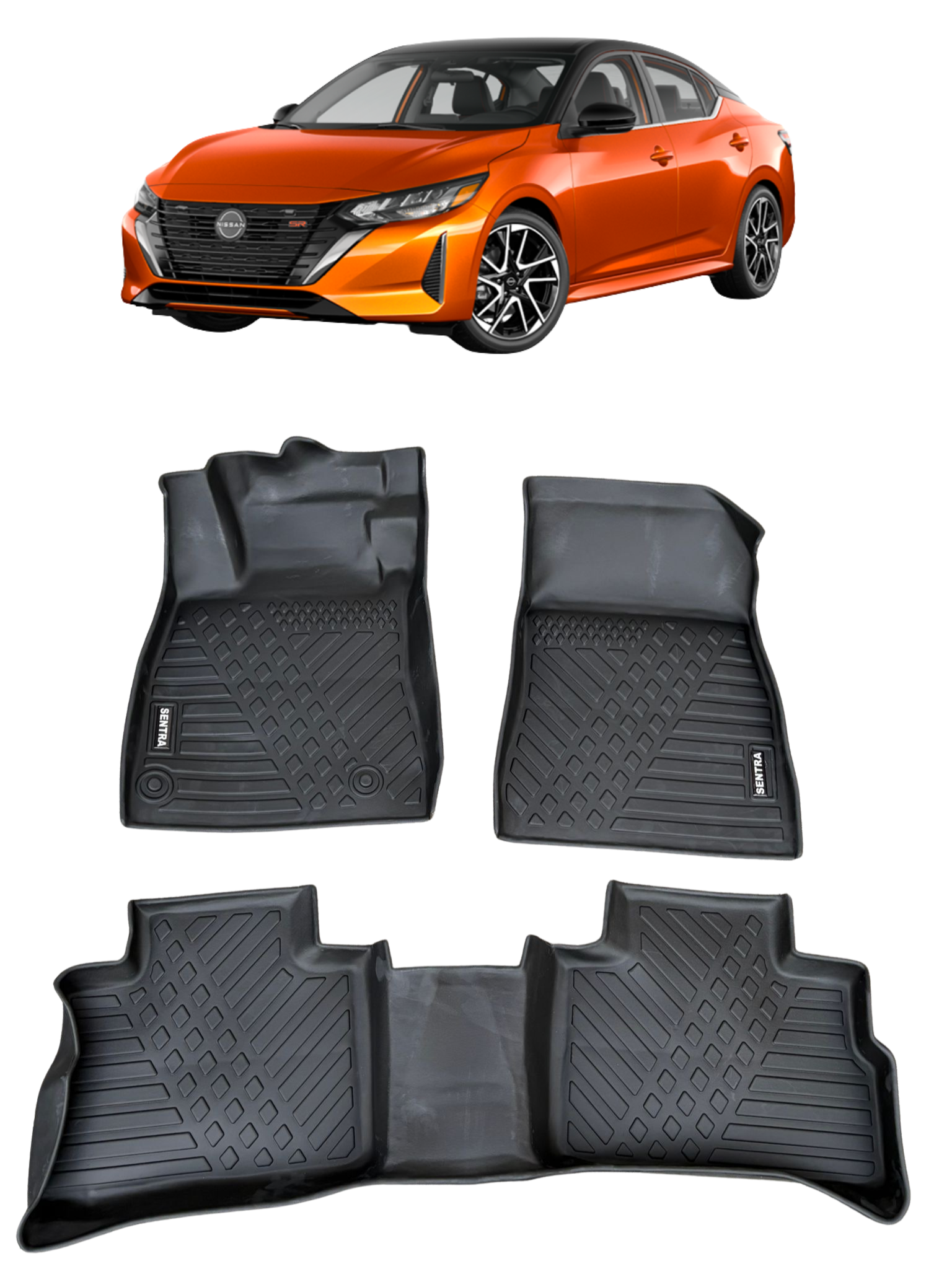 Alfombra Bandeja 3D Nissan Sentra 2020/2025