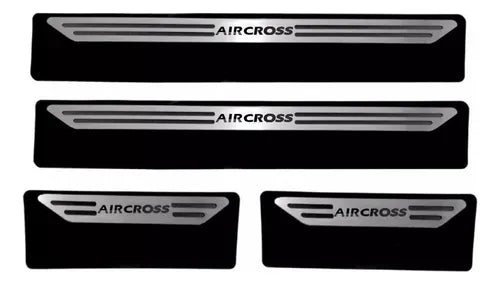 Cubre Zócalo Acero Inoxidable Citroen Aircross 4 Puertas