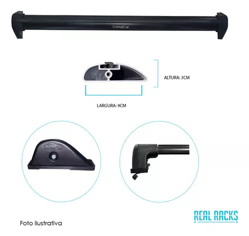 Rack de Techo Chevrolet Celta 2, 4 puertas 2000/2015