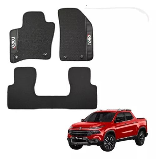 Alfombra Engomada Fiat Toro 2016/2024