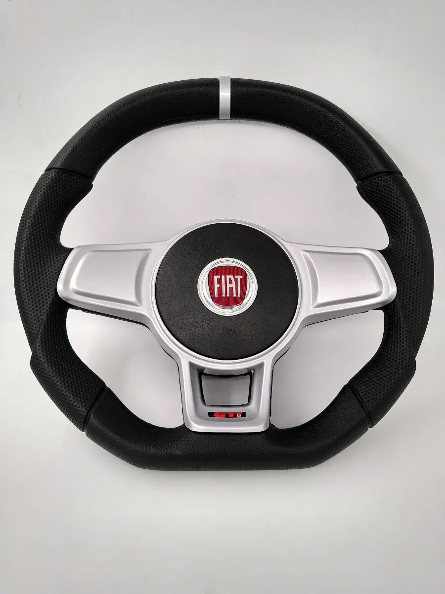 Volante Deportivo Evo Fiat Plata