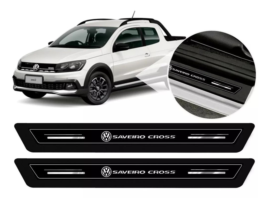 Cubre Zócalo Resinado Platinum Volkswagen Saveiro Cross