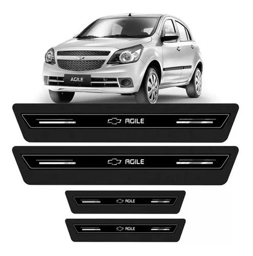 Cubre Zócalo Resinado Platinum Chevrolet Agile