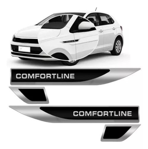 Emblema Lateral Resinado Comfortline