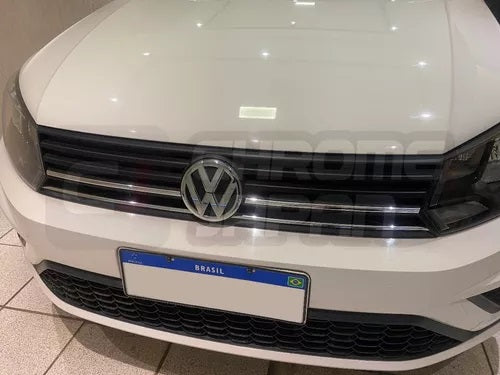 Aplique Rejilla Delantera Gol G7 G8 En Cromado