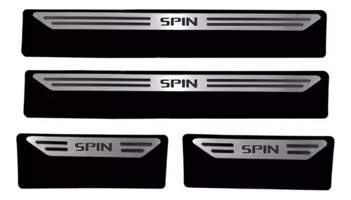 Cubre Zócalo Acero Inoxidable Chevrolet Spin 4 Puertas