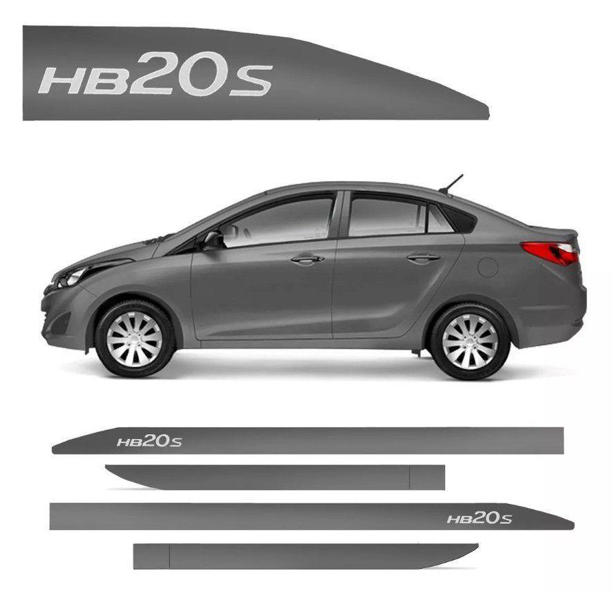 Bagueta Friso Lateral Hyundai Hb20s 2012/2019