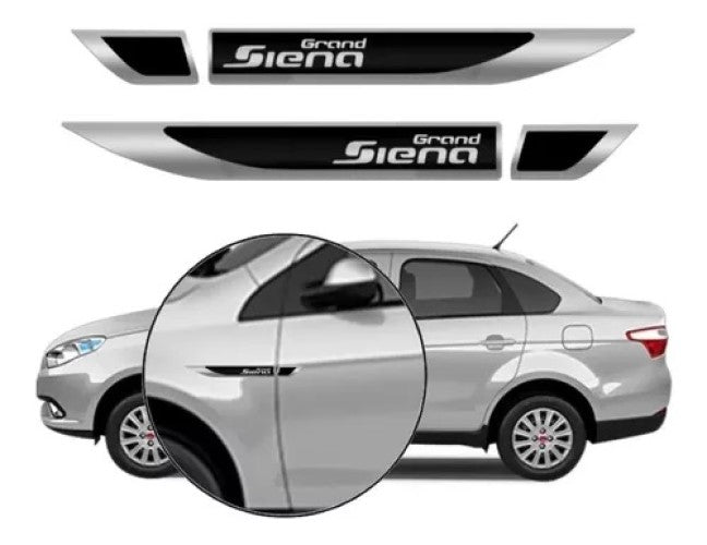 Emblema Lateral Resinado Grand Siena