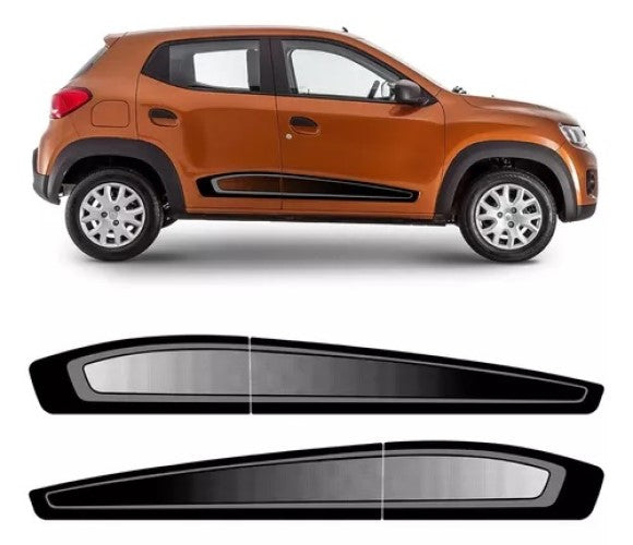 Adhesivo Lateral Renault Kwid Intense Zen Life 2017 / 2020