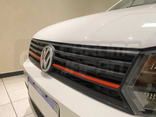 Aplique Rejilla Delantera Gol G7 G8 En Rojo