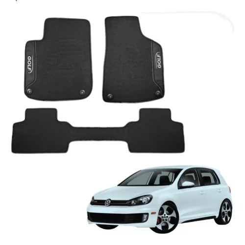 Alfombra Engomada Volkswagen Golf 2012 En Delante