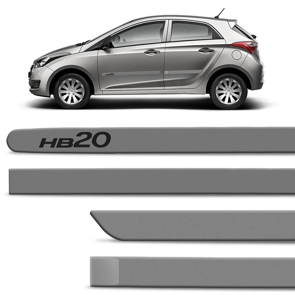Bagueta Friso Lateral Hyundai Hb20 Hatch 2012/2019
