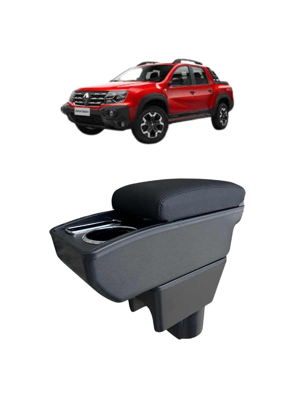 Apoya Brazo Central Con Posa Vaso Renault Oroch 2012/2025