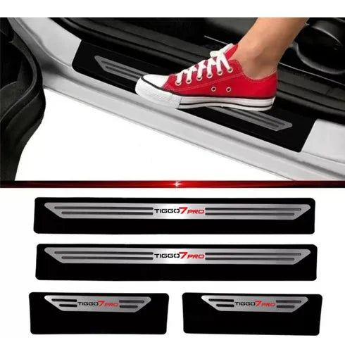 Cubre Zócalo Acero Inoxidable Chery Tiggo 7 Pro