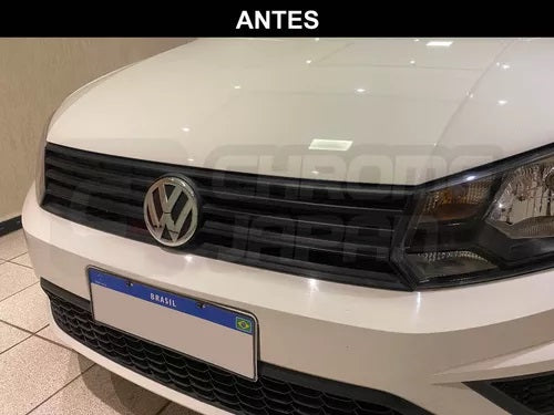 Aplique Rejilla Delantera Gol G7 G8 En Rojo