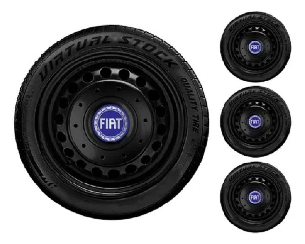 Centro De Rueda De Fierro Fiat Pase 4x100