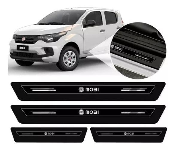 Cubre Zócalo Resinado Platinum Fiat Mobi