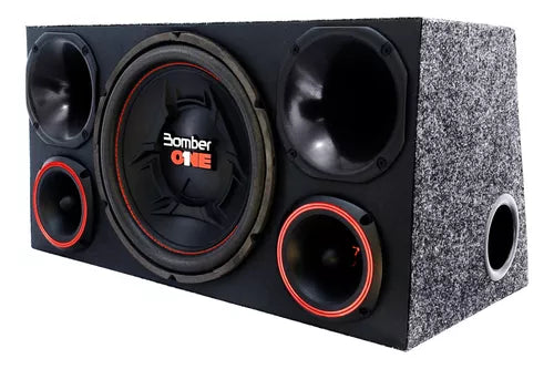 Caja Trio Bomber One + 2 Driver + 2 Tweeter + Modulo Caja Negra