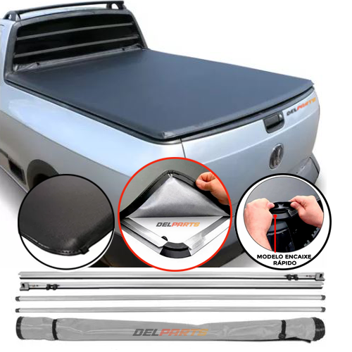 Lona Maritima Vw Saveiro G5 G6 G7 G8 Cabina Extendida Sin Ganchos