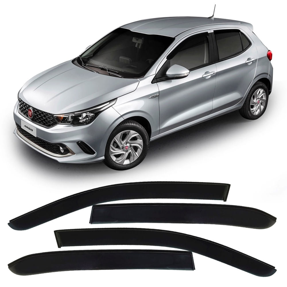 Gotero Deflector de Lluvia Fiat Argo 4 Puertas
