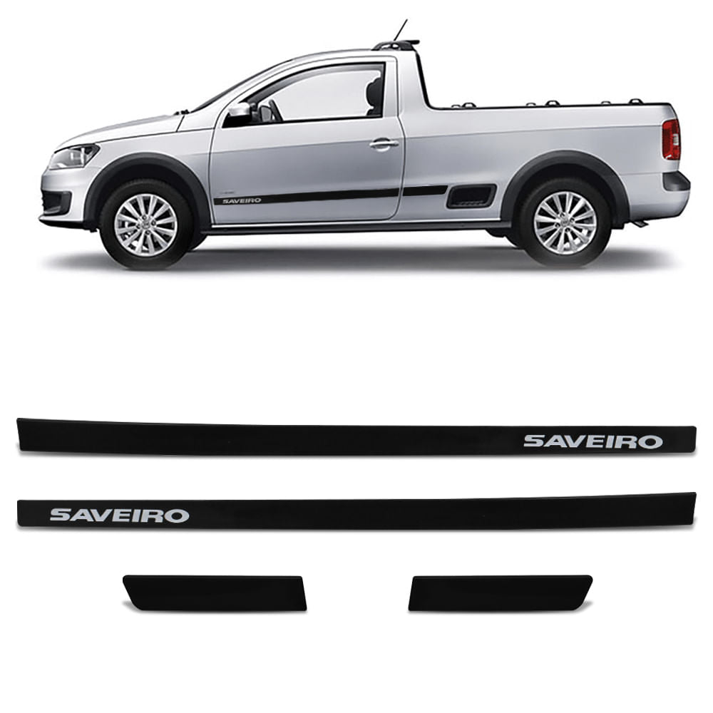 Bagueta Friso Lateral Saveiro G5/G8 Cabina Extendida/Simple