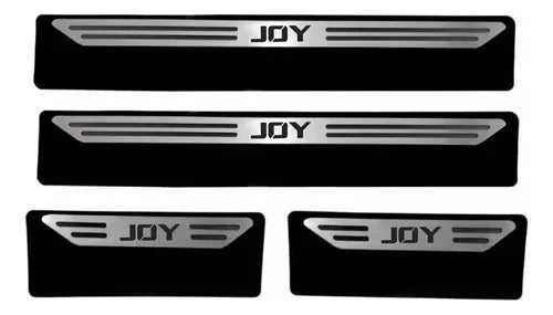 Cubre Zócalo Acero Inoxidable Chevrolet Joy 4 Puertas