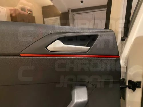 Aplique Interior  Nivus Color Rojo