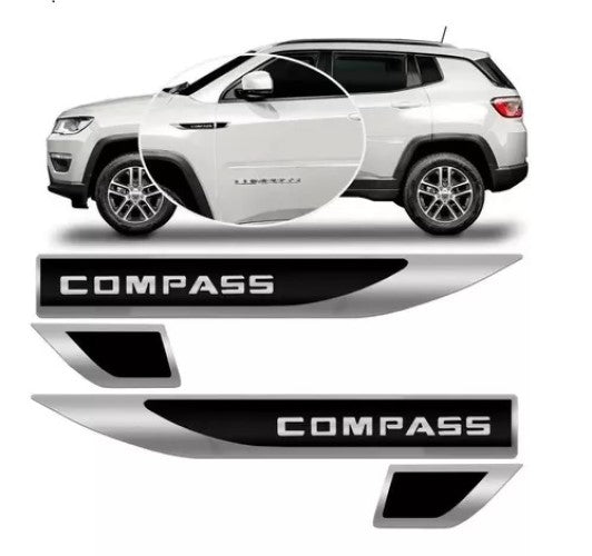 Emblema Lateral Resinado Compass