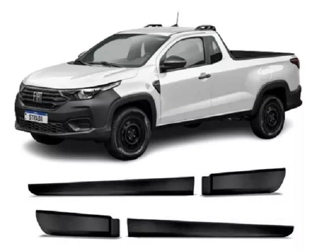 Bagueta Friso Lateral Fiat Strada 2021/2024 Cabina Simple