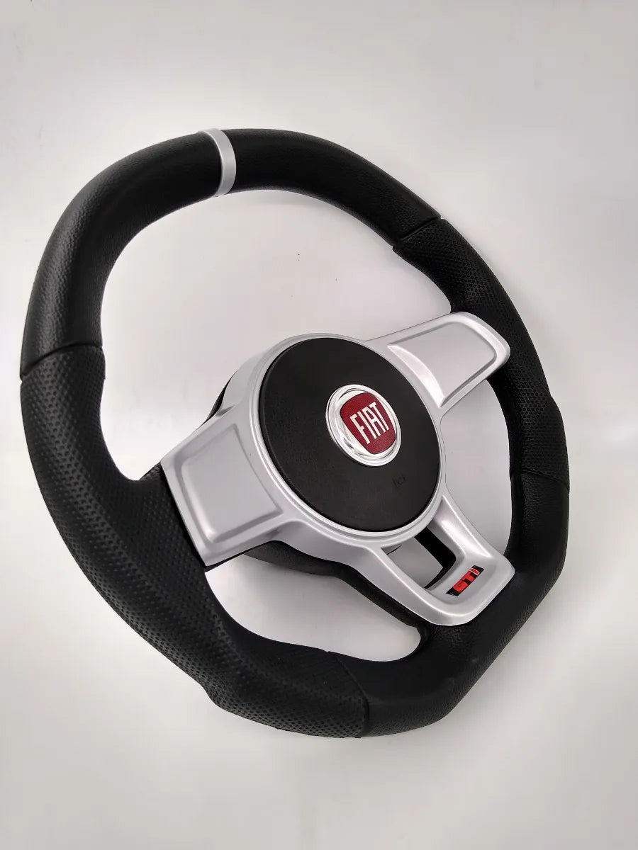 Volante Deportivo Evo Fiat Plata
