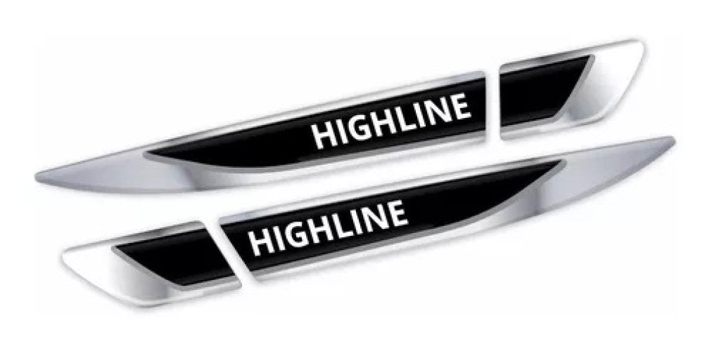 Emblema Lateral Resinado Highline