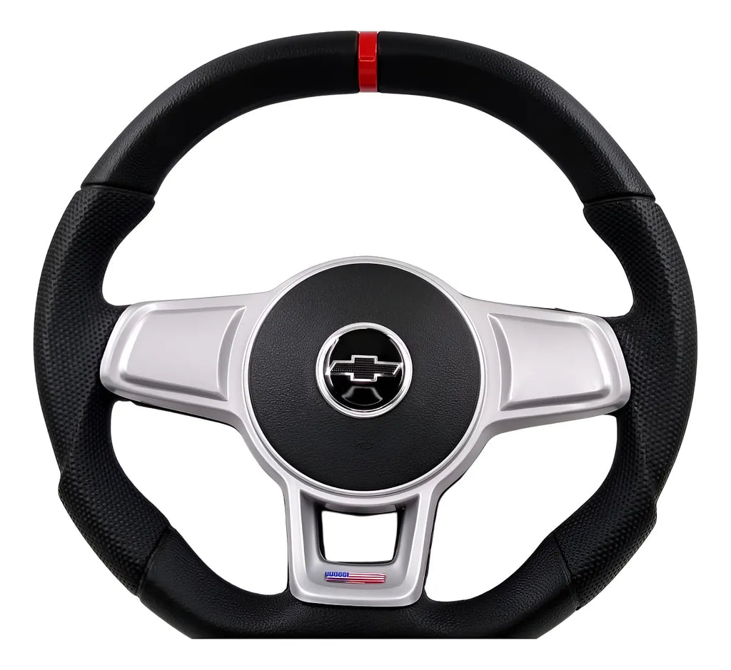 Volante Deportivo Evo Chevrolet Todos Plata