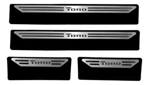 Cubre Zócalo Acero Inoxidable Fiat Toro 4 Puertas