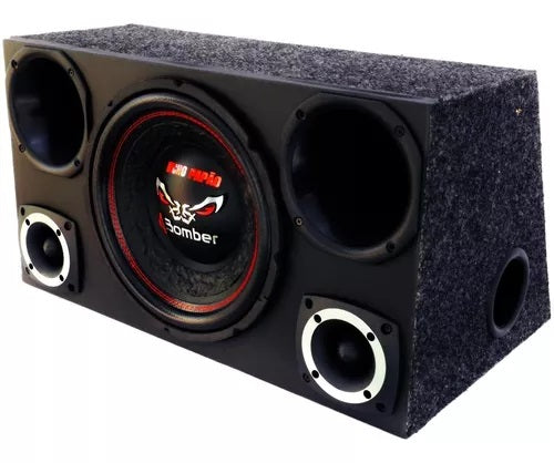 Caja Trio Bomber Bicho Papao + 2 Driver + 2 Tweeter + Modulo