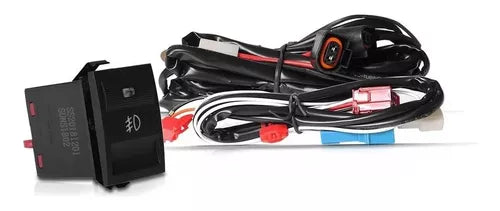 Kit Faros Camineros + Botón Universal Gol Saveiro Parati G4 2006/2008