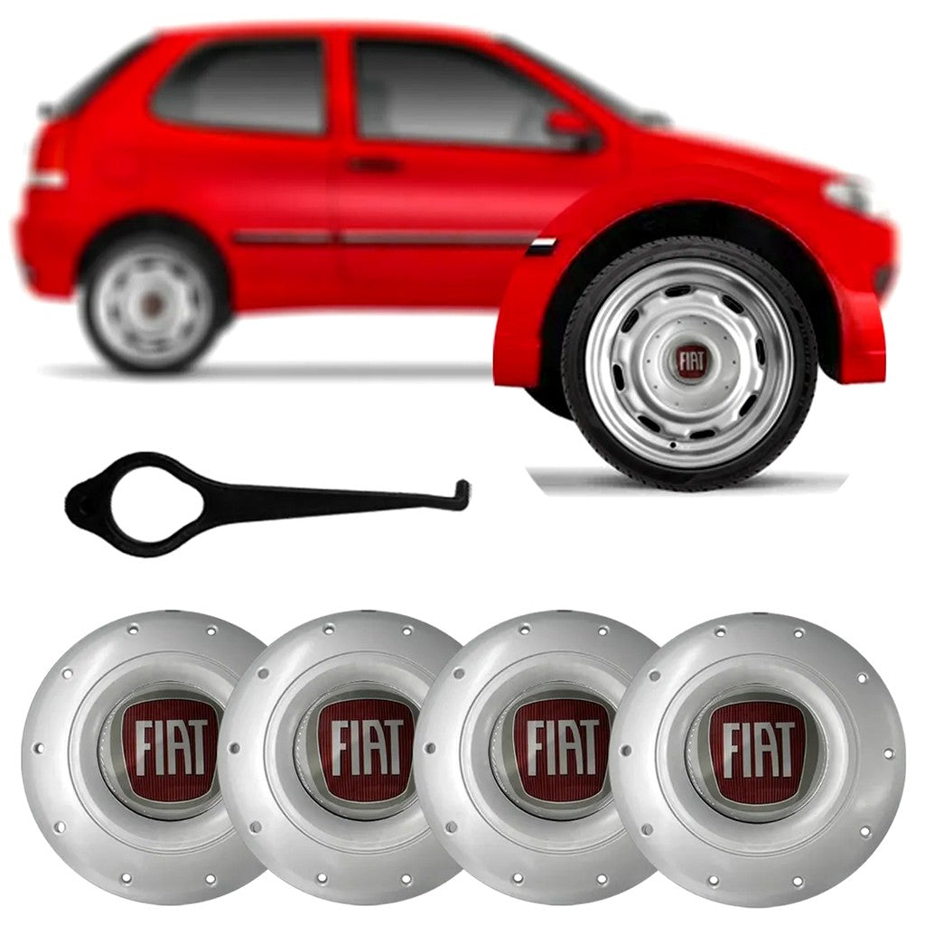 Centro De Rueda De Fierro Fiat Pase 4x100