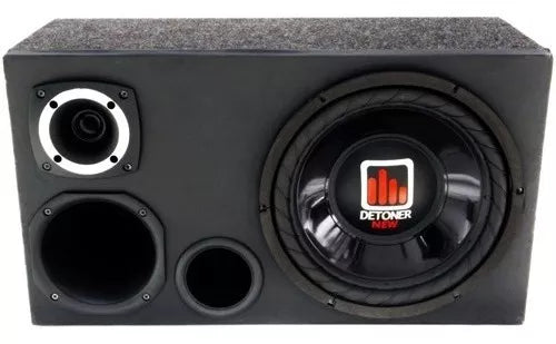 Caja Trio Detoner + 1 Driver + 1 Tweeter Sin Modulo