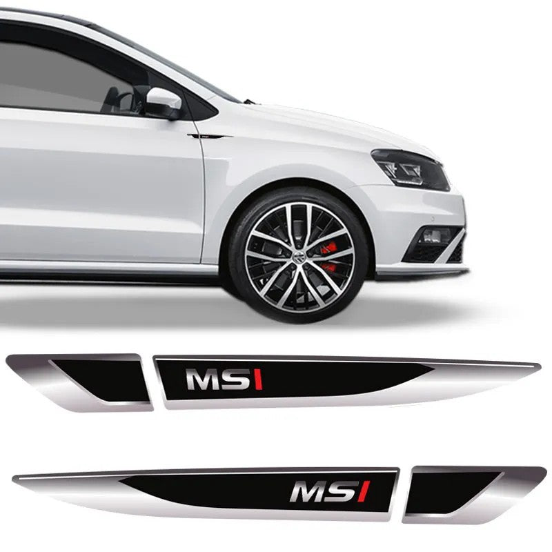 Emblema Lateral Resinado MSI