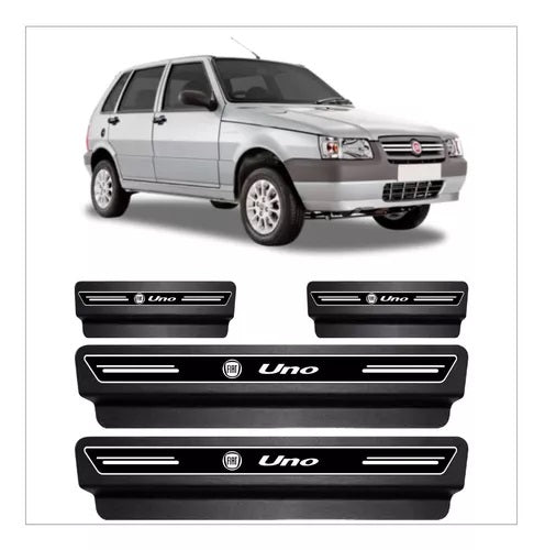 Cubre Zócalo Resinado Platinum Fiat Uno